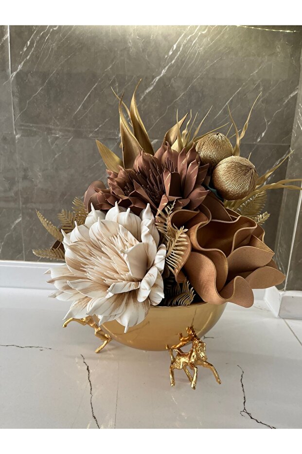 Atlı vazo arajman - 2