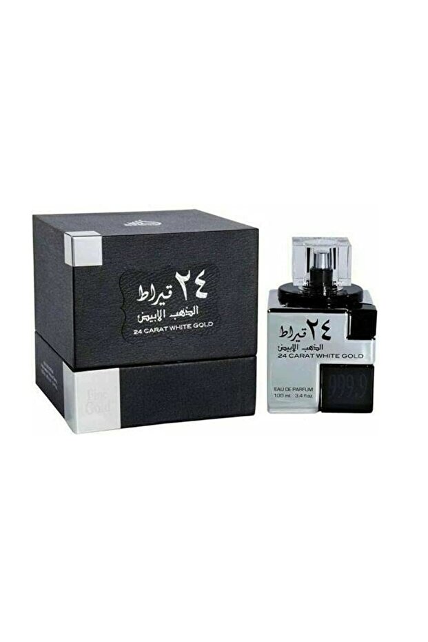 عطر 24 قيراط وايت جولد من لطافة رجالي – او دي بارفان، 100 مل - 3