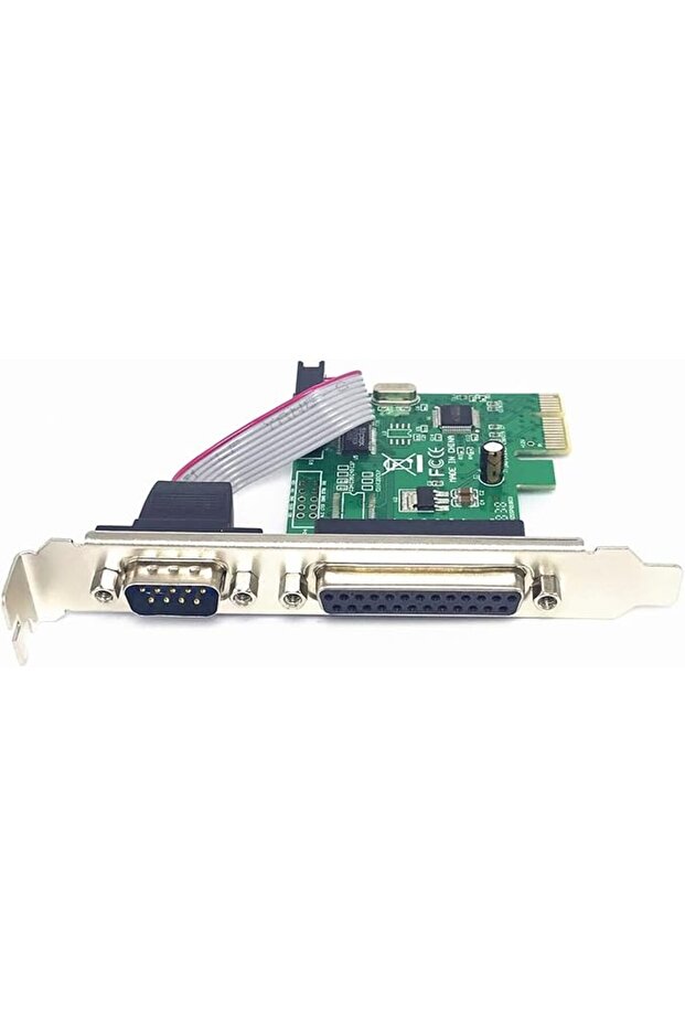 بطاقة توسيع متعددة المنافذ PCIe، منفذ DB25 المتوازي ومنفذ RS232 التسلسلي، سيارة وحدة تحكم PCI Express - 2