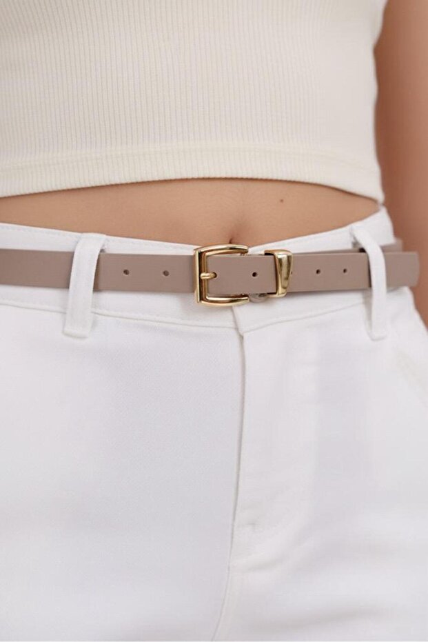 Gold Buckle Women's Belt, Jacket Belt, Trouser Belt,