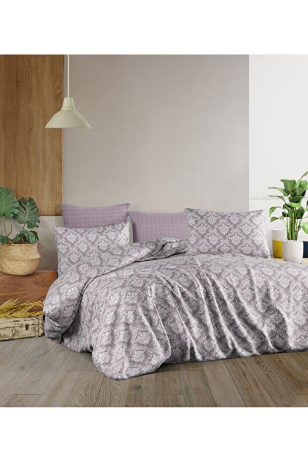 طقم غطاء لحاف مرن بملاءة مزدوجة