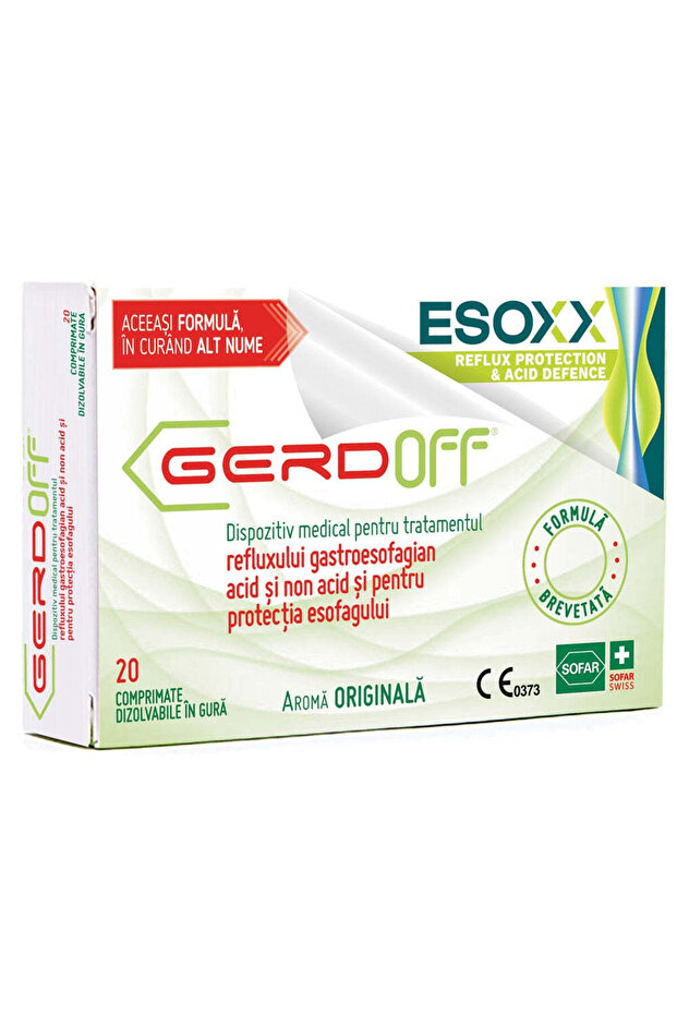 Gerdoff Esoxx, 20 comprimate, Sofar - 1