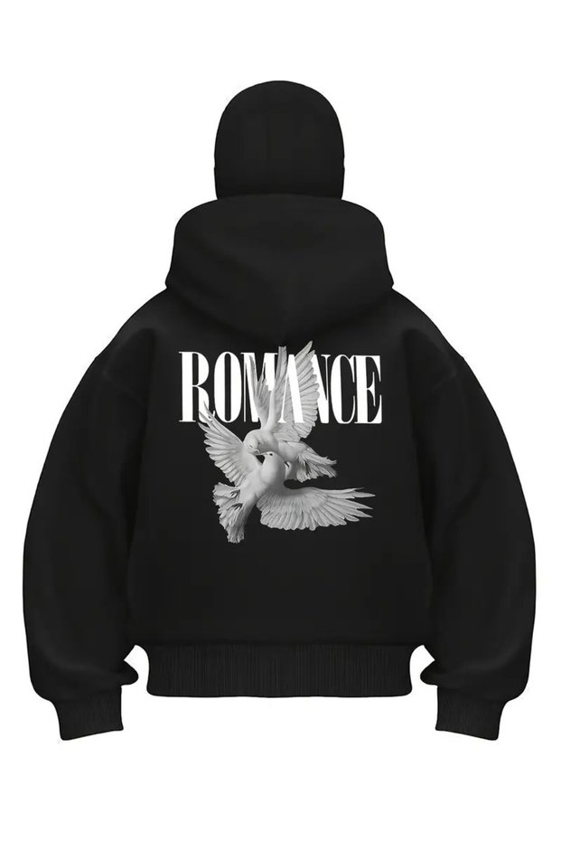 Loose Fit Zip up Sweatshirt for Streetwear