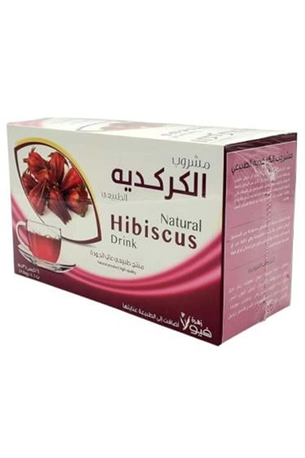 مشروب الكركديه الطبيعي - 24 كيس × 3 جم
