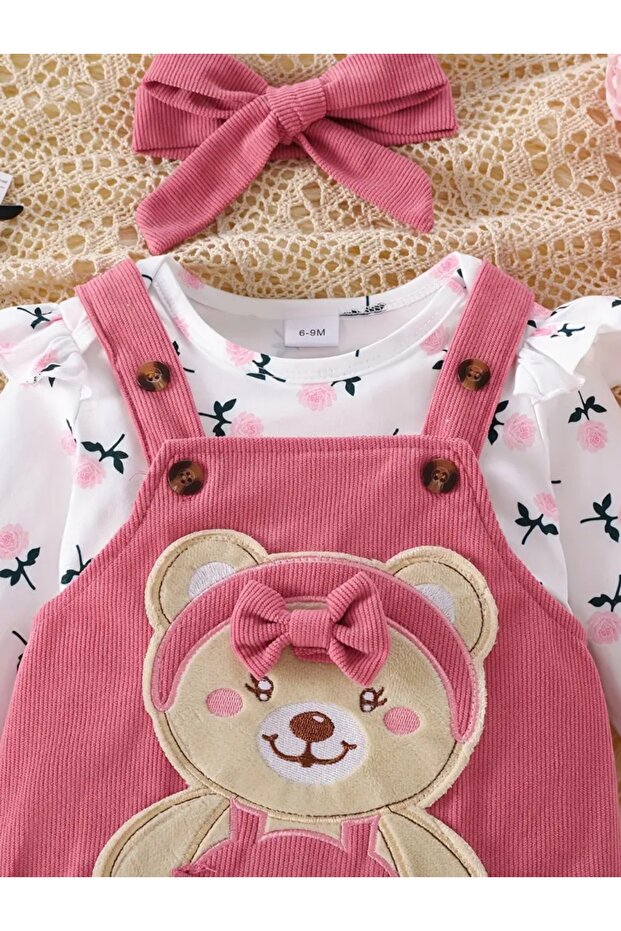 Polka Dot Tulum Takımı - 3