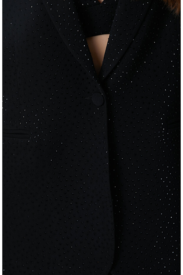 Siyah Abiye Ceket - 6