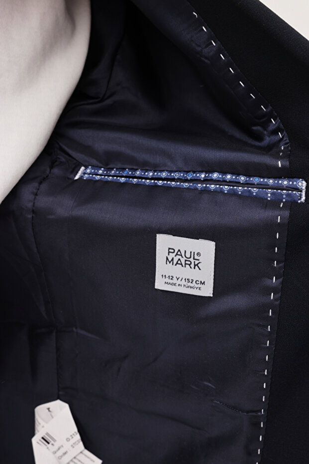 سترة للأولاد ذات زر واحد - 6