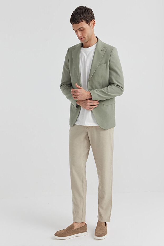 Men's Swallow Collar Jacket - 4