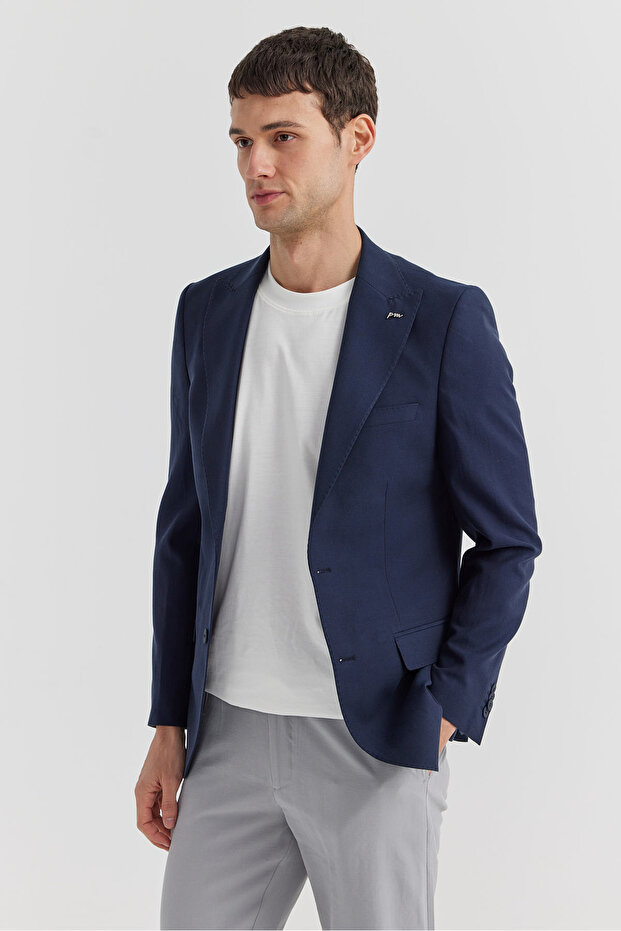 سترة رجالية بياقة على شكل طائر السنونو - 3