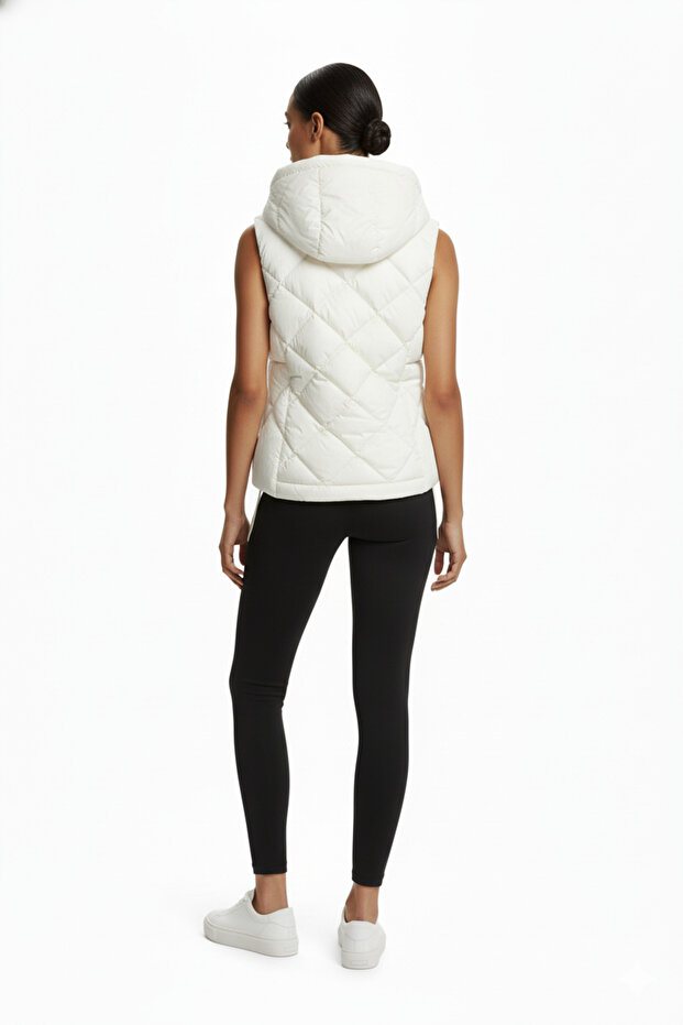 Kapüşonlu Şişme Yelek - 4