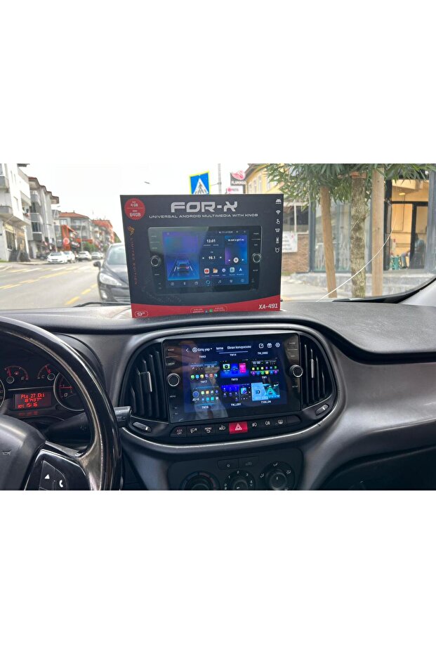 FİAT DOBLO 2015+ ANDROİD MULTİMEDYA CARPLAY TUŞLU YENİ SERİ - 5