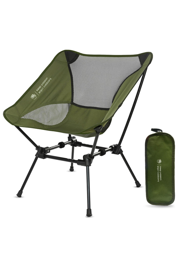 Ultralight Foldable Outdoor Chair - for Camping, Beach, Hiking & Fishing