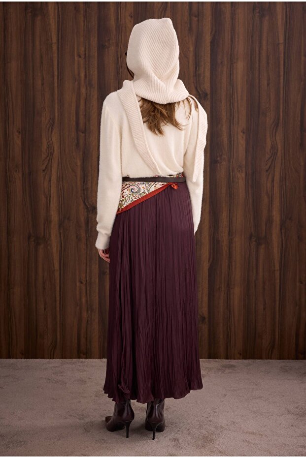 İnce Tüylü Basic Kazak Açık Vanilya - 6