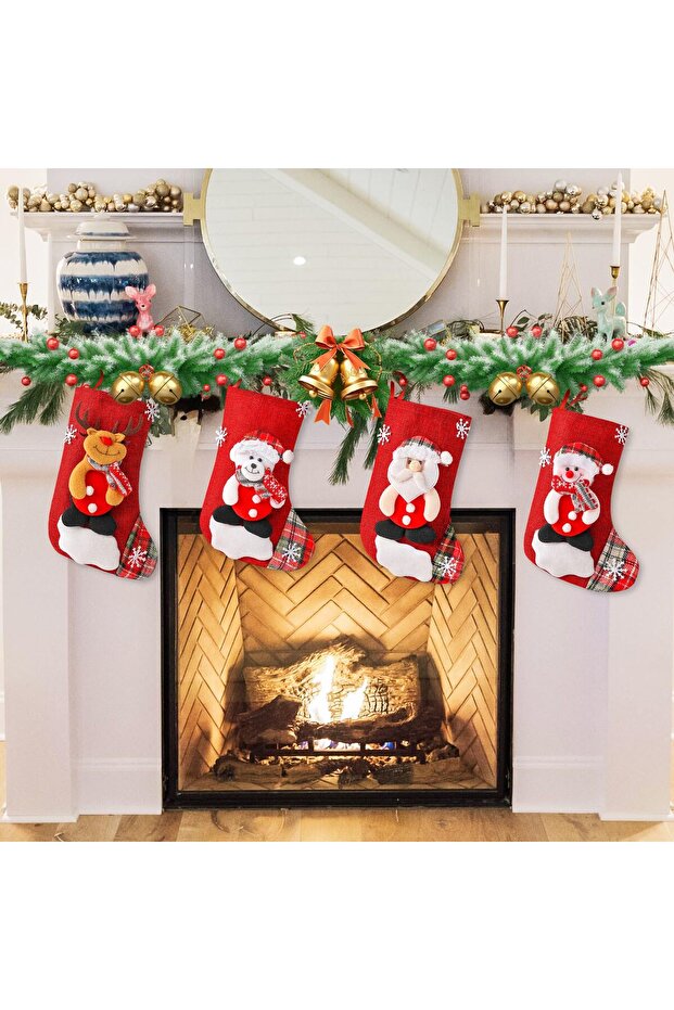 Christmas Stocking Hanging - 1