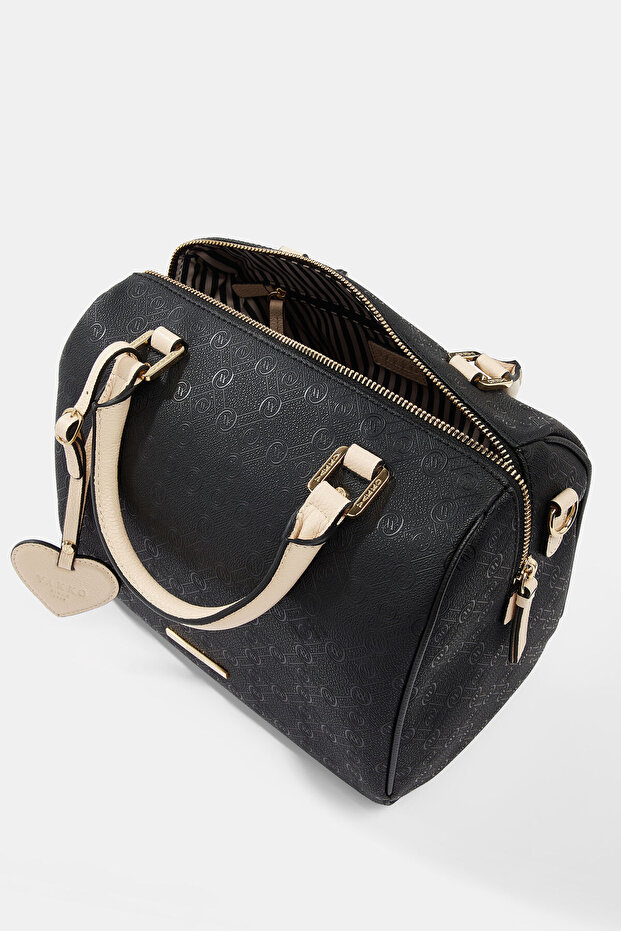SİYAH MONOGRAM ÇANTA - 7