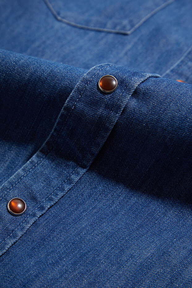DENİM GÖMLEK - 5