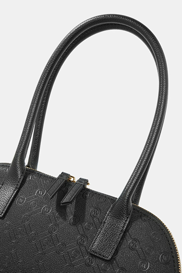 SİYAH MONOGRAM ÇANTA - 5