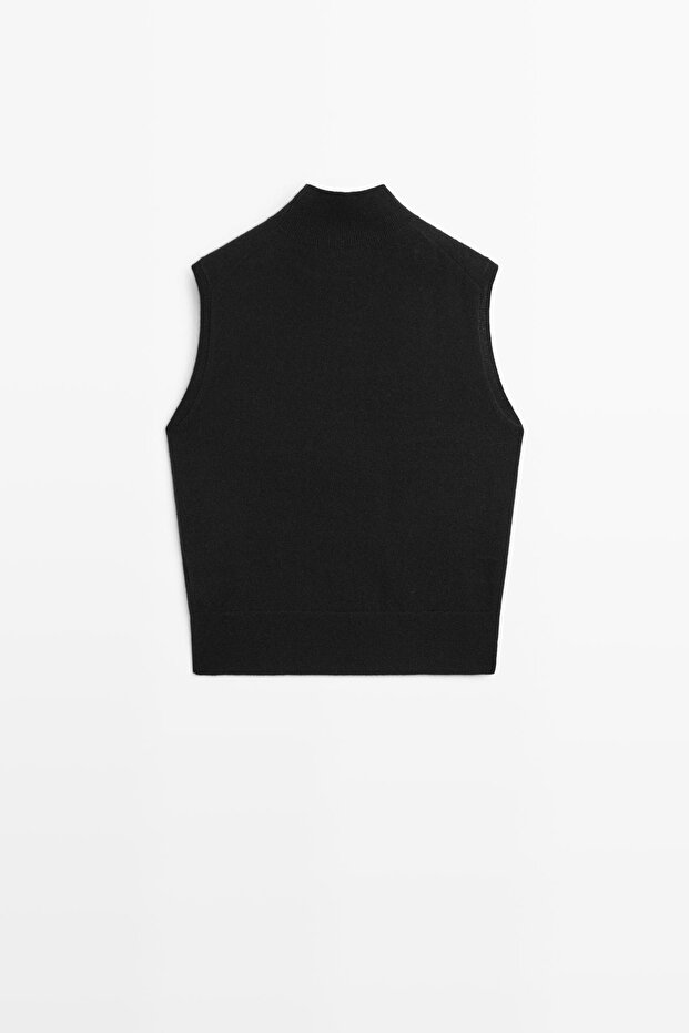 %100 kaşmir triko yelek - 8