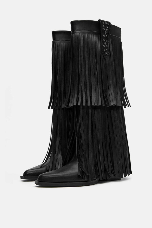 Püsküllü kovboy botu - 2