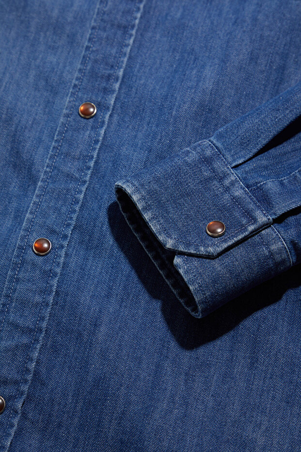 DENİM GÖMLEK - 4