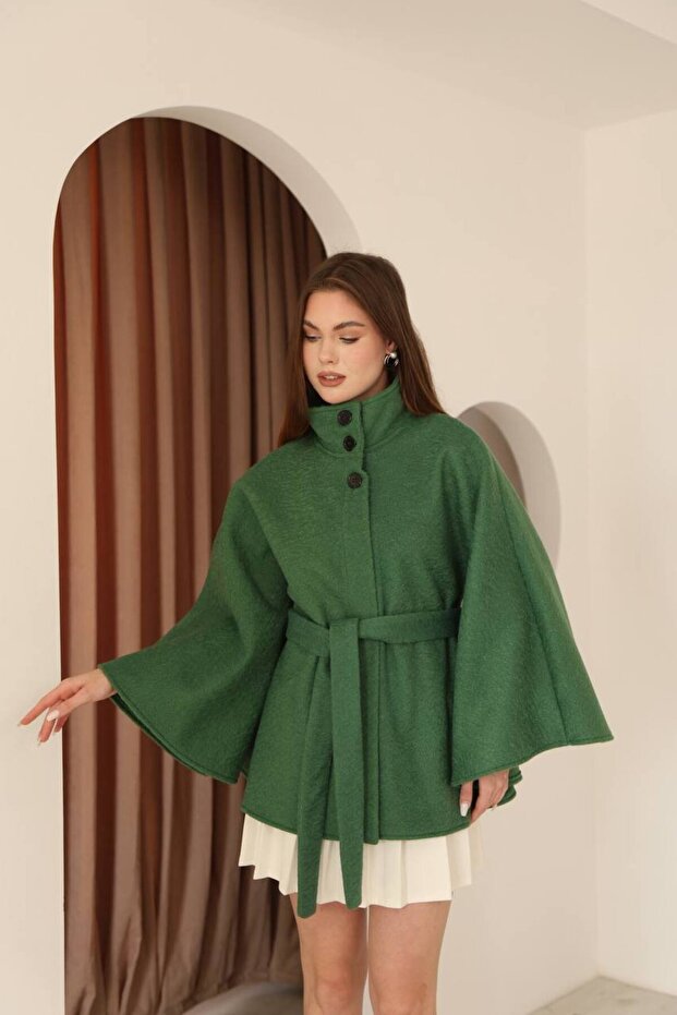 İTHAL KEÇE KUMAŞ PANÇO - 5