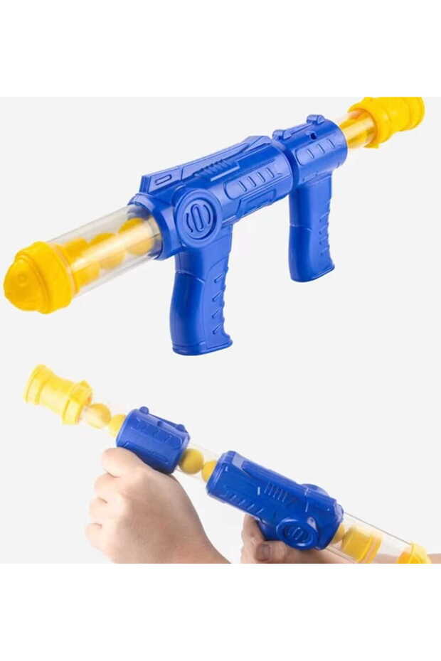 Target shooting game with 2 guns and dart with LCD display balls - 5