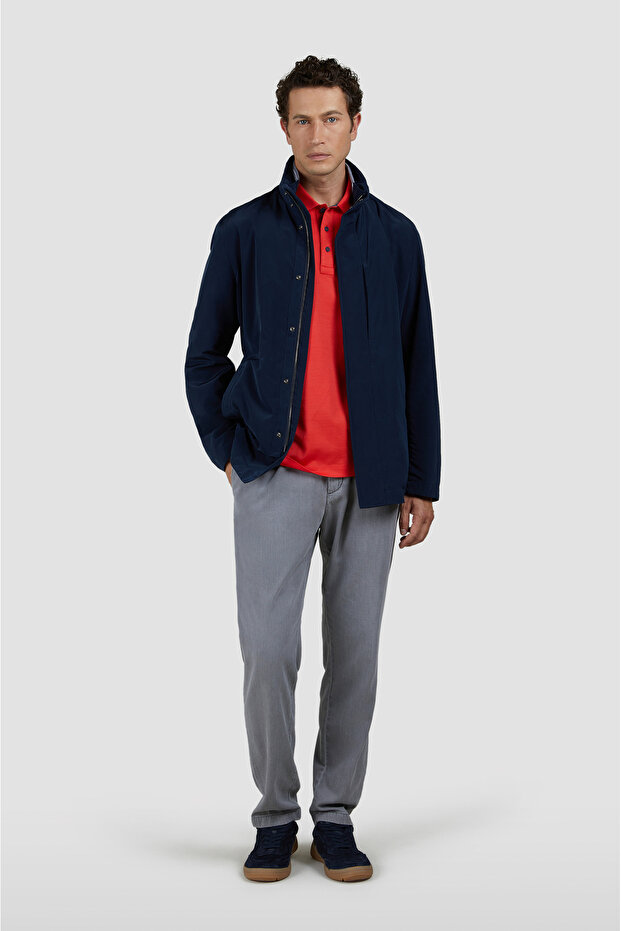 CHINO TROUSERS WITH COULISSE