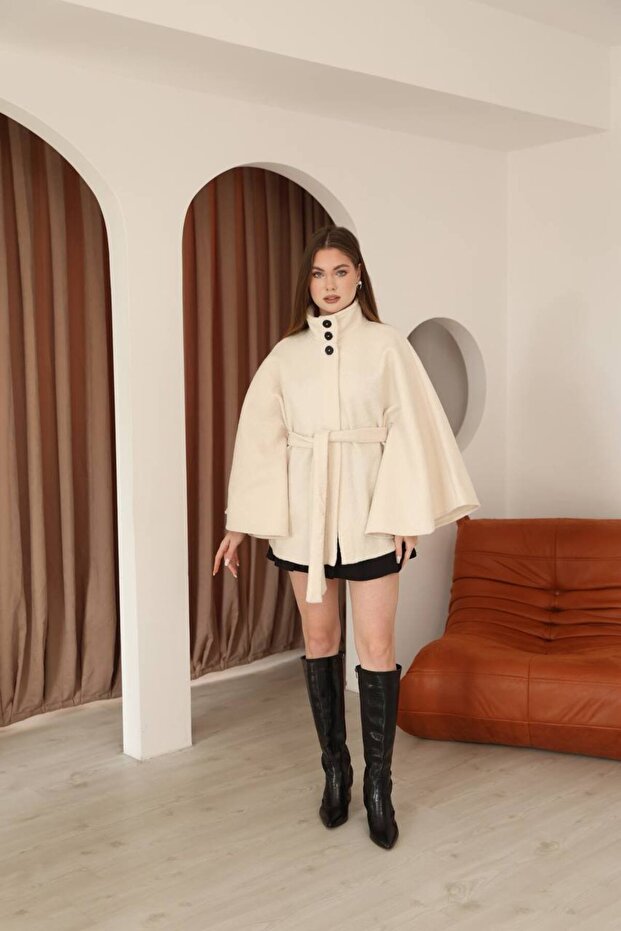 İTHAL KEÇE KUMAŞ PANÇO - 5