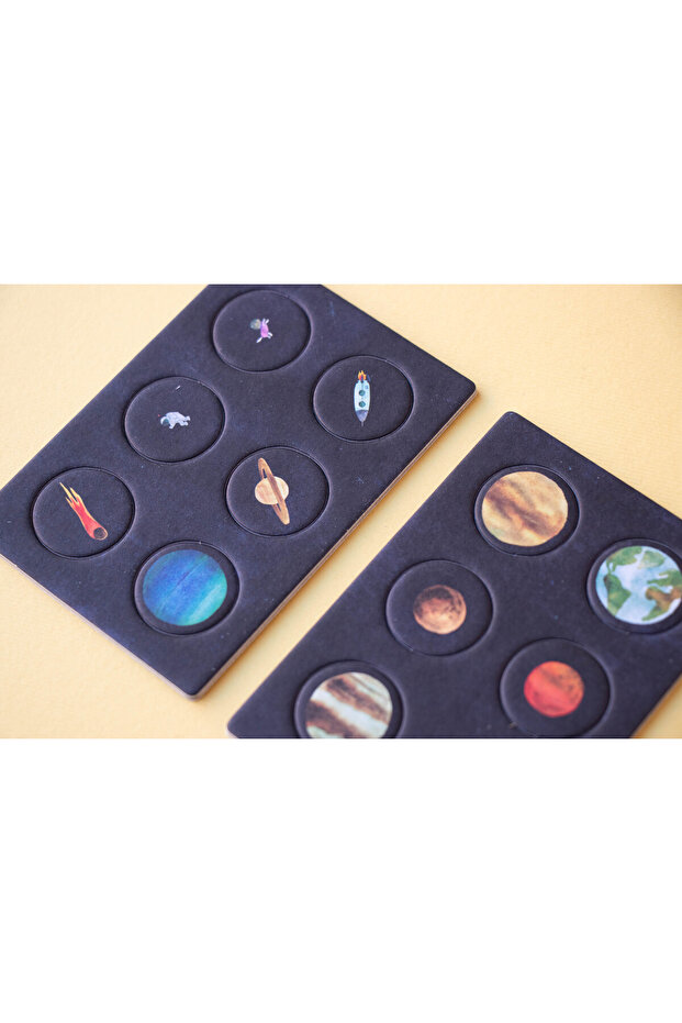 Tiny 50 Parça Puzzle - Planets - 4