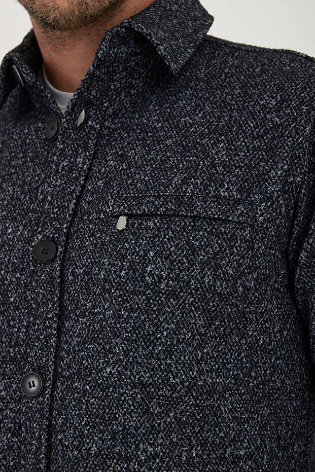 Erkek Kalın Overshirt Kışlık Gömlek - 6