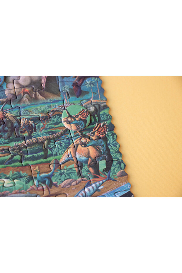 Tiny 50 Parça Puzzle - Dinosaurs - 3