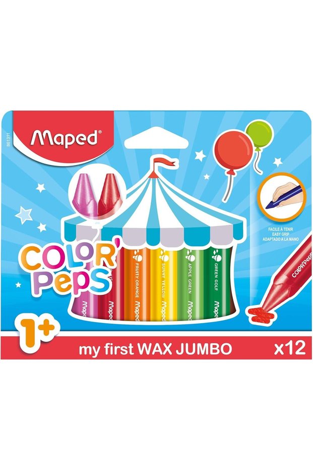 Color'Peps Triangular Colored Pencils Jumbo
