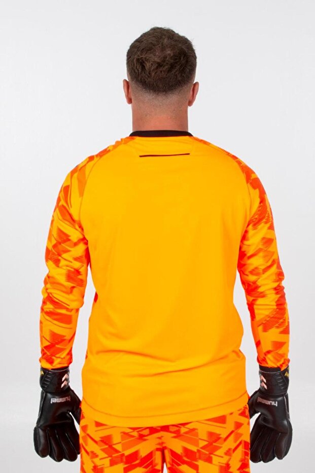 Line Kaleci Tek Üst Forma Neon Turuncu - 4