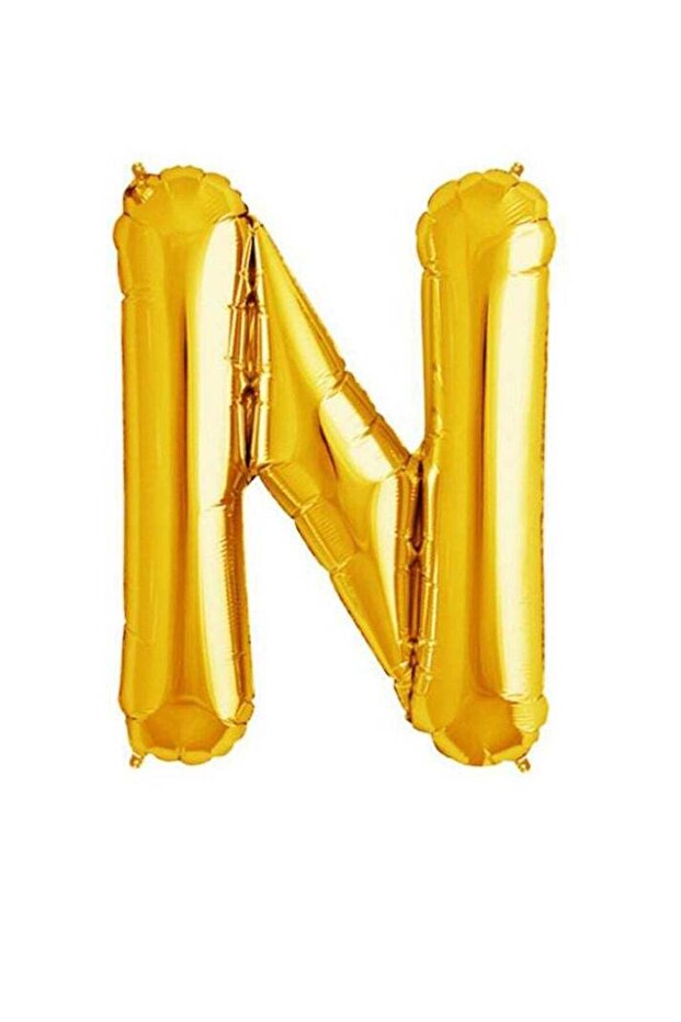 Foil Letter Balloon 40" (N) Golden Color