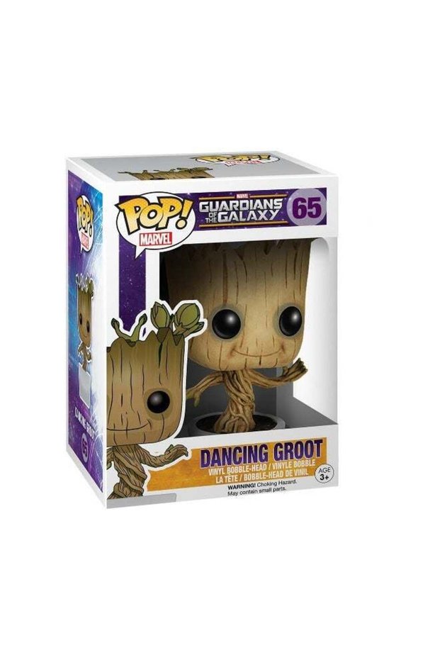 Funko POP! Marvel Guardians of the Galaxy Dancing Groot Vinyl Bobblehead (9.5 cm)