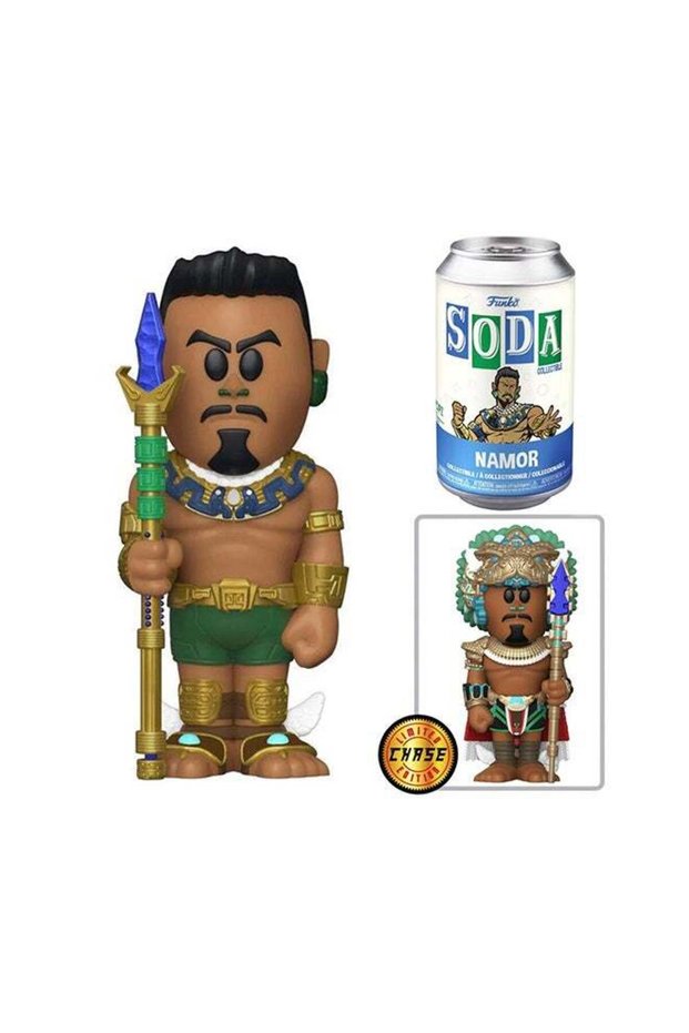 Vinyl SODA Marvel Black Panther Wakanda Forever - Namor w/chase, Collectible Action Vinyl Figure -