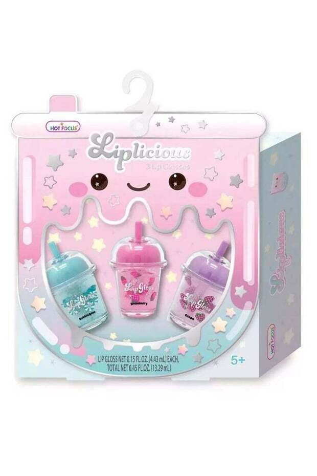 Hot Focus Liplicious Boba Lip Gloss Set