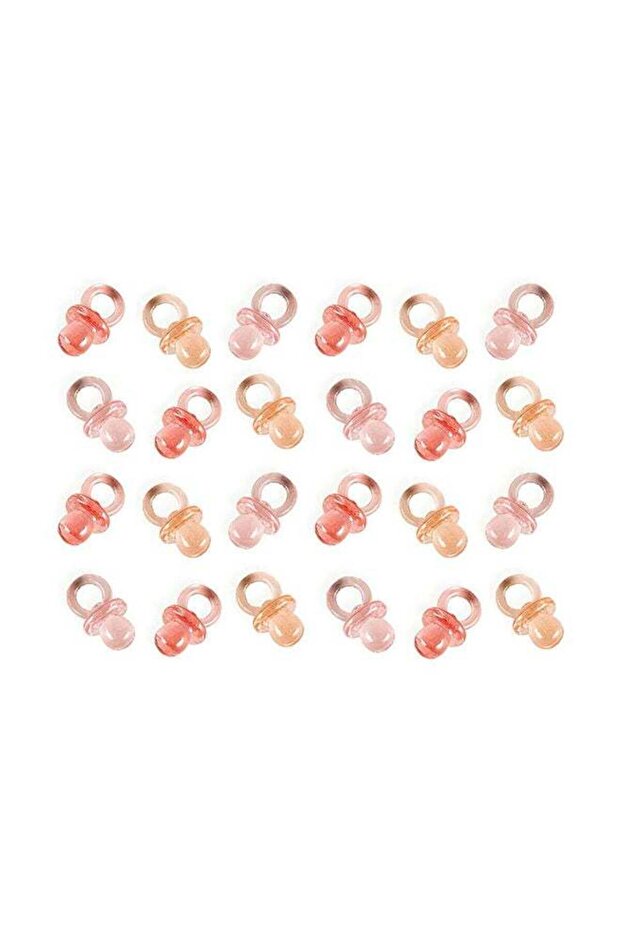 Pink Pacifier Favor 24pcs, Baby Shower Party Favor