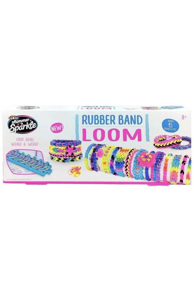 Cra-Z-Art Shimmer 'N Sparkle Rubber Band Loom Kit