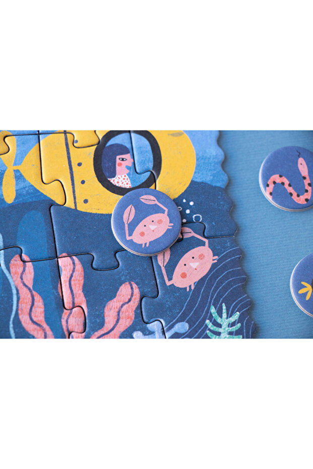 Tiny 36 Parça Puzzle - Ocean - 4