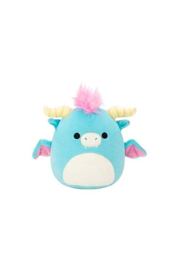 SQCR - Little Plush (5" Squishmallows) (Byron - Aqua Blue Dragon W/Cream Belly)