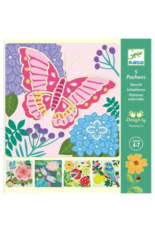 Garden Wings Stencils
