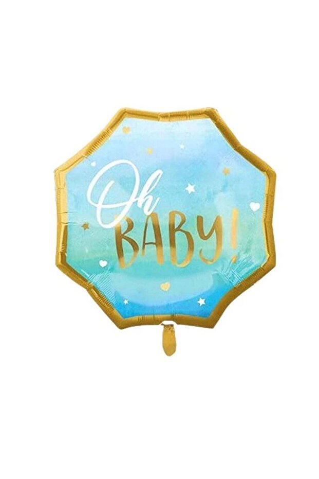 Oh Baby Foil Balloon - Perfect for Celebrating Your Baby Boy