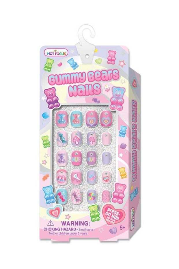 Gummy Bears Nails Press-On Nail Set (20 Pieces)
