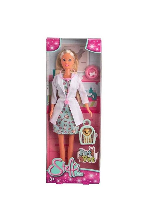 Simba Steffi Love Vet Pet Doll Playset