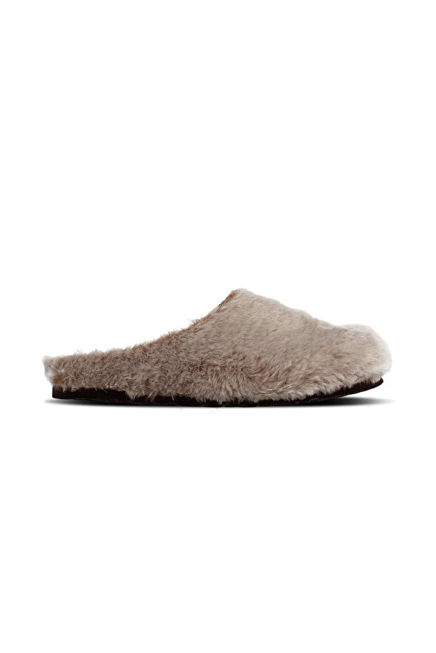 Molly Fur Silver Slip On