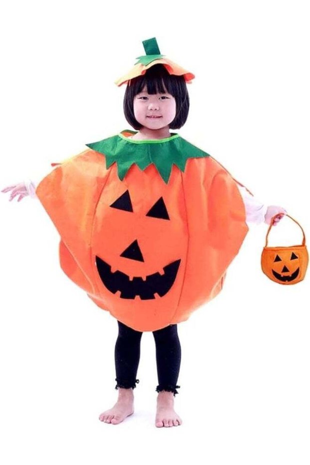 Pumpkin Halloween Costume for Kids