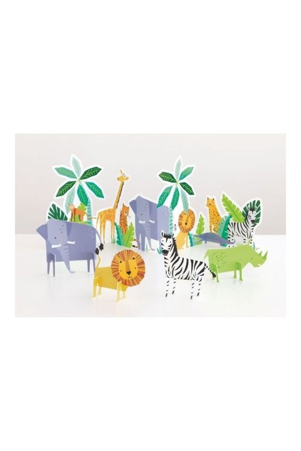 Animal Safari Party Decorating Kit