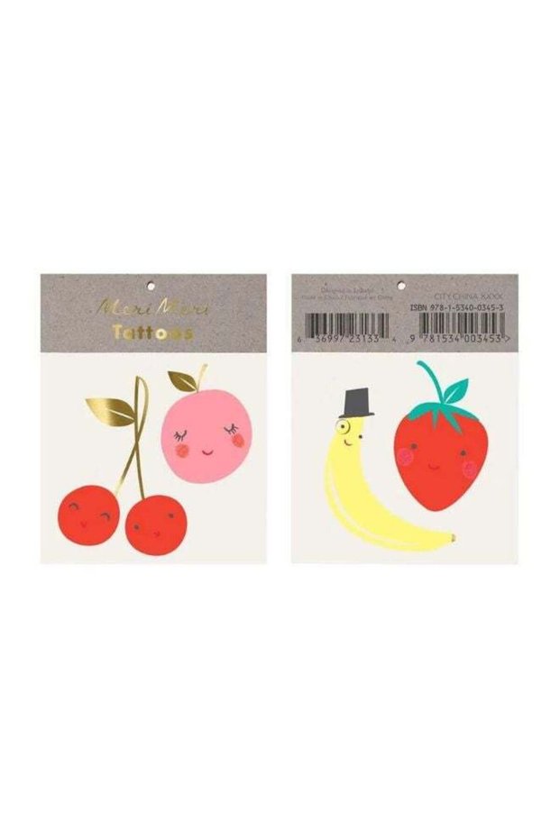 Happy Fruit Tattoos