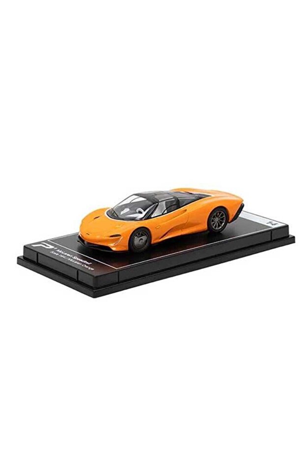 PosterCars - 1:64 Scale McLaren Speedtail (McLaren Orange) Hypercar League Collection – Die-Cast To